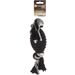Toy Gladiator Rugby With rope Black