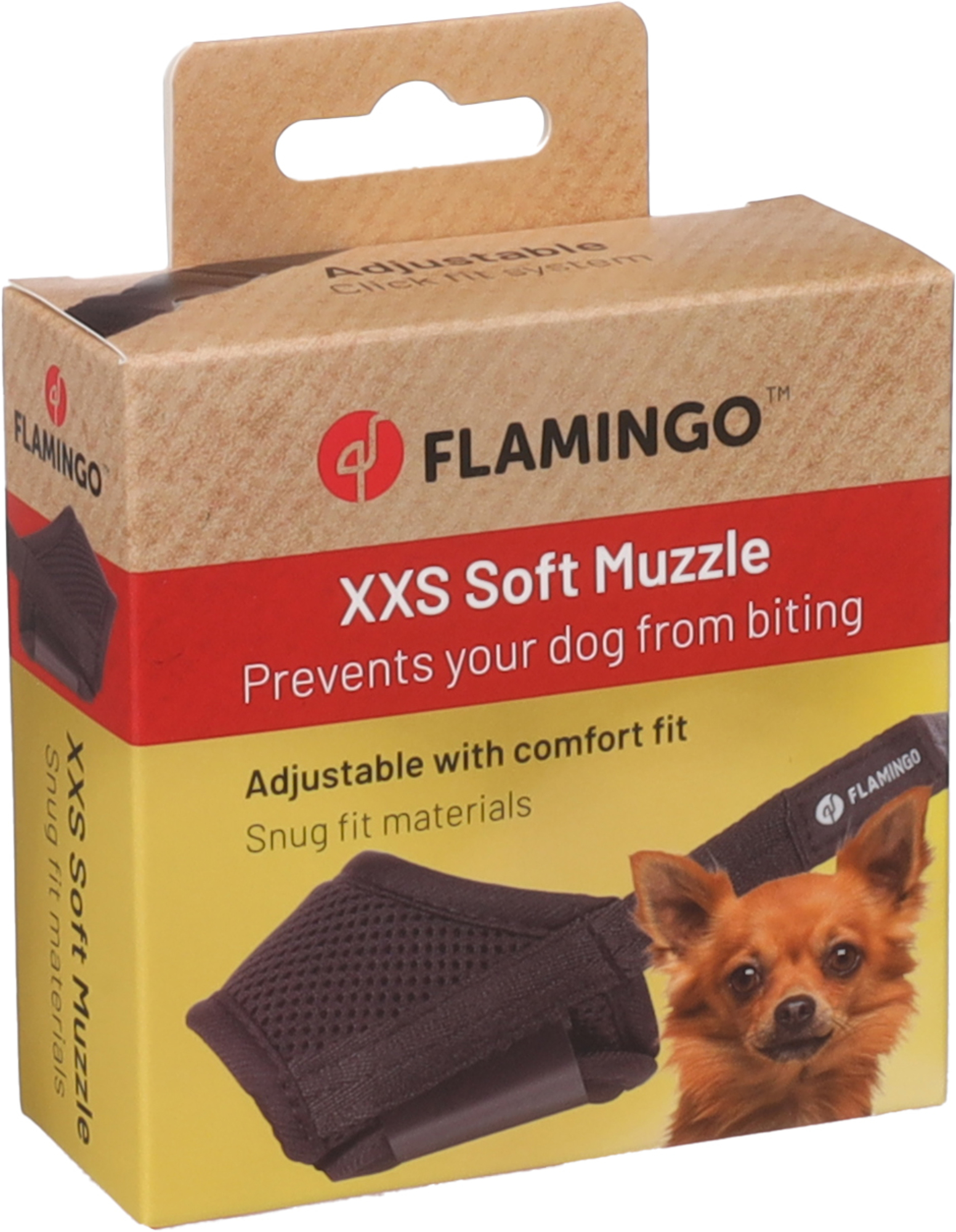 Flamingo Muzzle Rolo Black