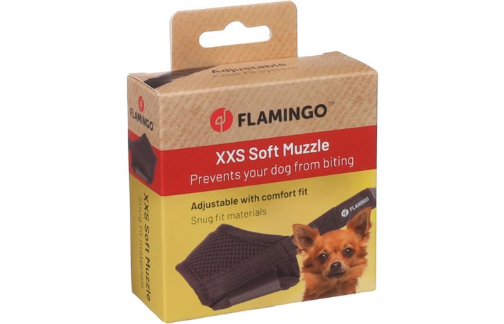 Flamingo Muzzle Rolo Black