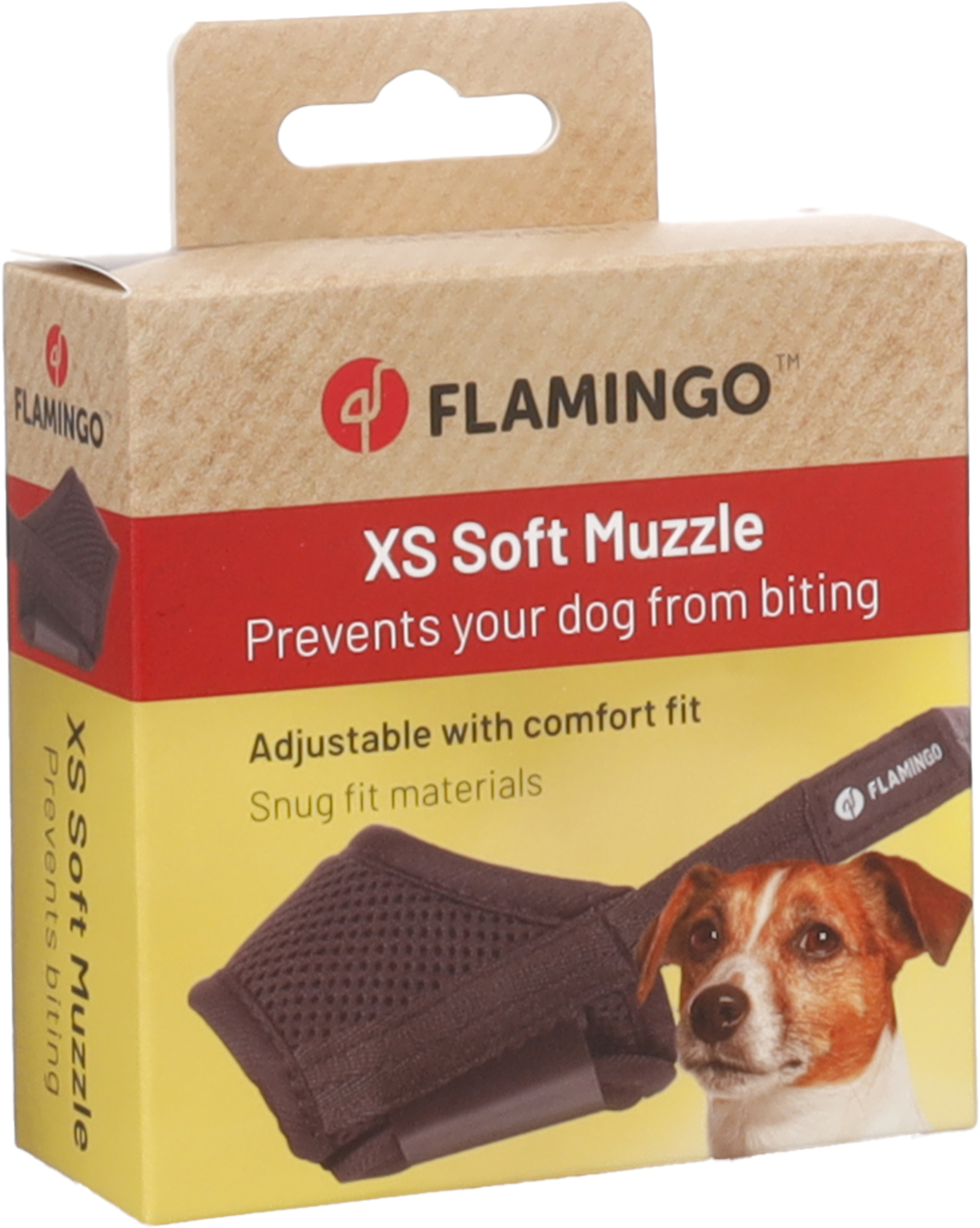 Flamingo Muzzle Rolo Black