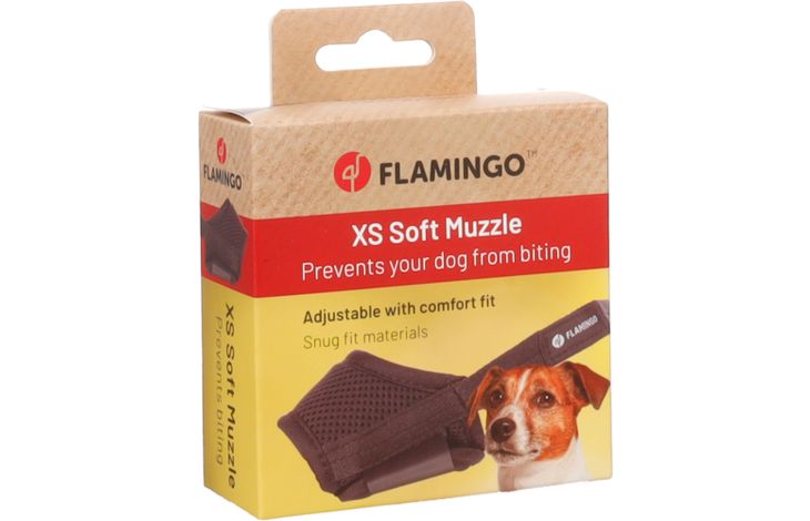 Flamingo Muzzle Rolo Black