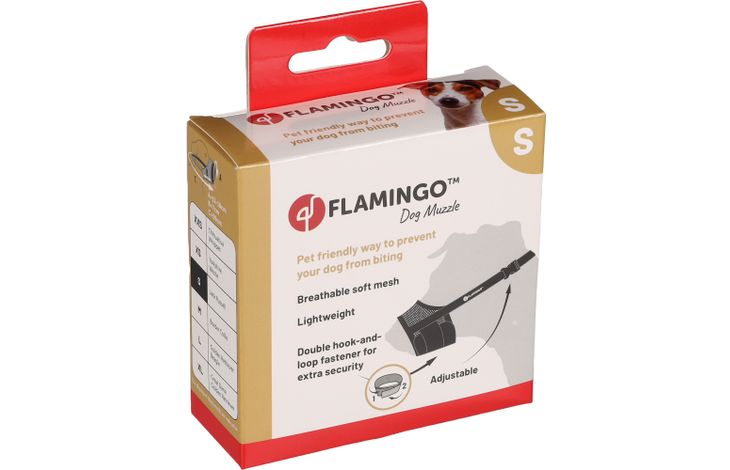 Flamingo Muzzle Rolo Black