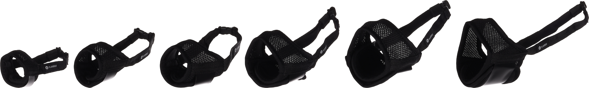 Flamingo Muzzle Rolo Black