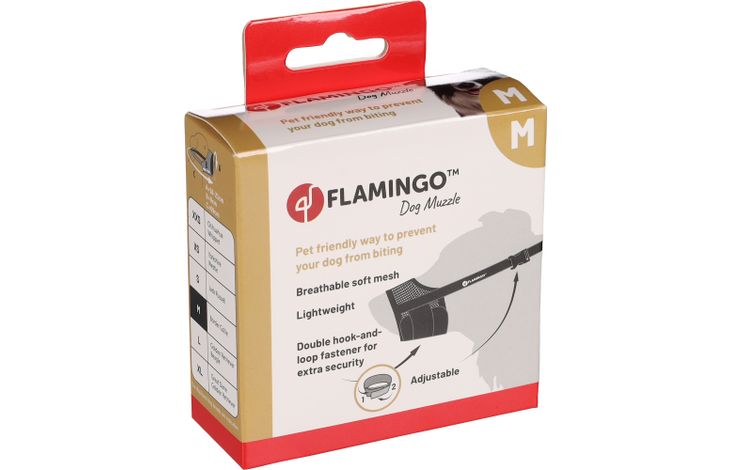 Flamingo Muzzle Rolo Black