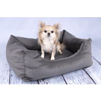 Flamingo Basket Celeste Rectangle Grey