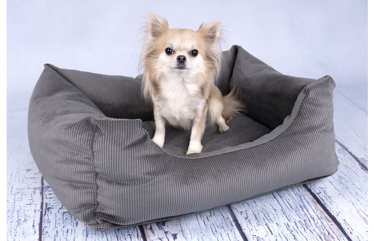 Flamingo Basket Celeste Rectangle Grey