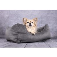 Flamingo Basket Celeste Rectangle Grey