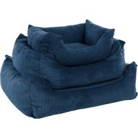 Flamingo Basket Celeste Rectangle Dark blue