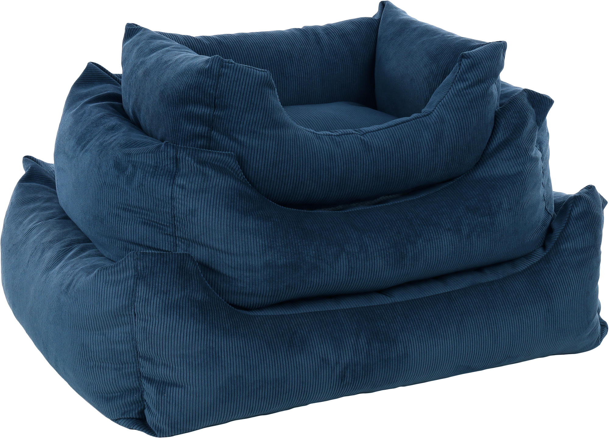 Flamingo Basket Celeste Rectangle Dark blue