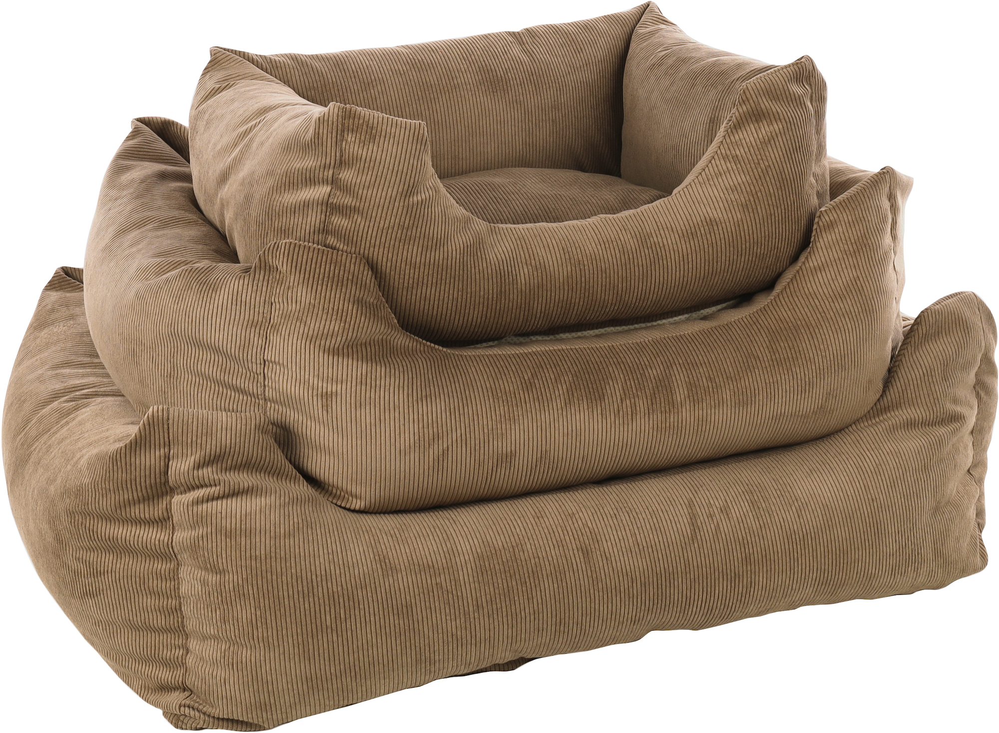 Flamingo Basket Celeste Rectangle Beige