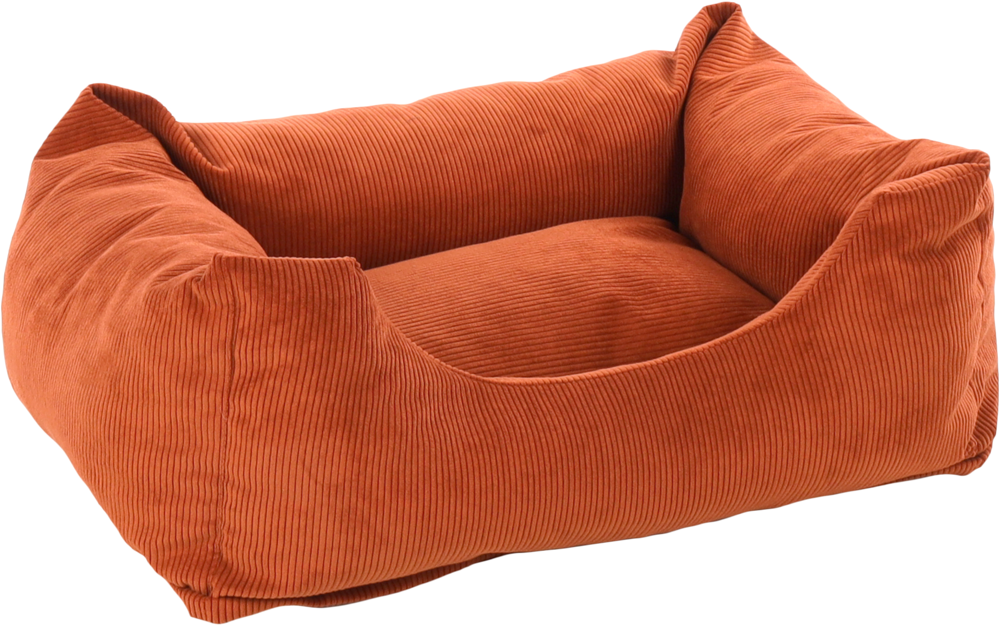 Flamingo Basket Celeste Rectangle Cognac