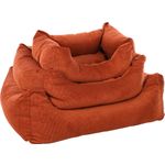 Basket Celeste Rectangle Cognac