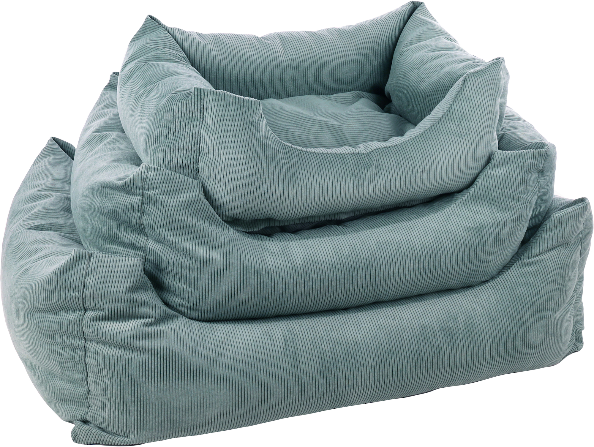 Flamingo Basket Celeste Rectangle Mint green