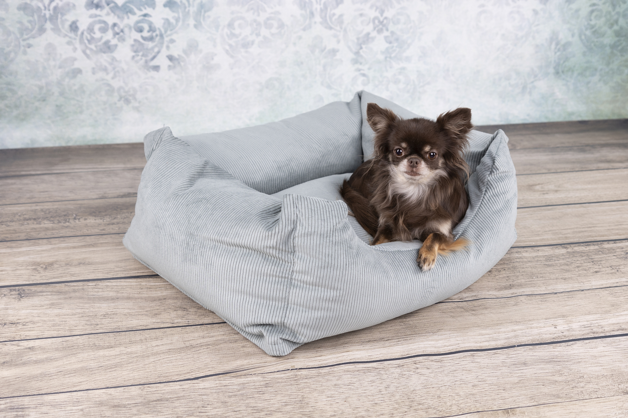 Flamingo Basket Celeste Rectangle Mint green