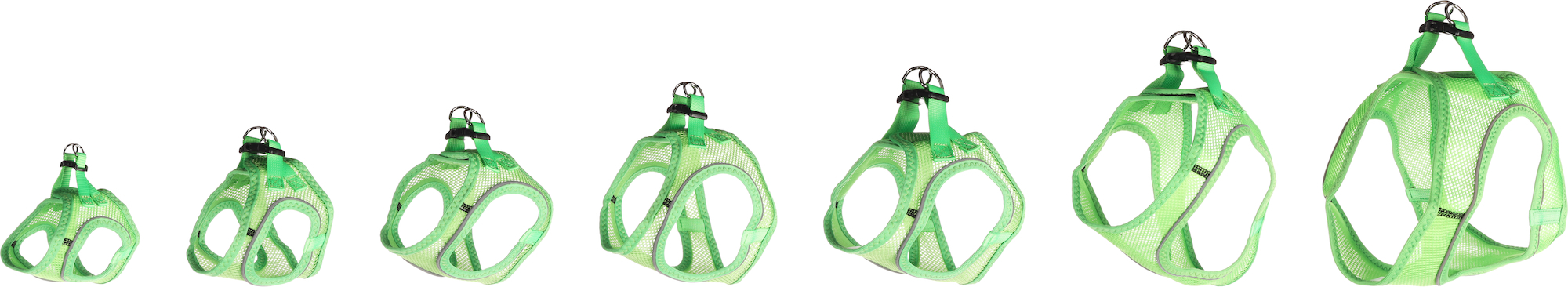 Flamingo Harness Step&Go Bento Green