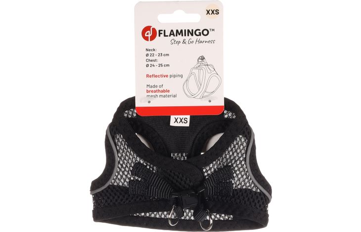 Flamingo Harness Step&Go Bento Black