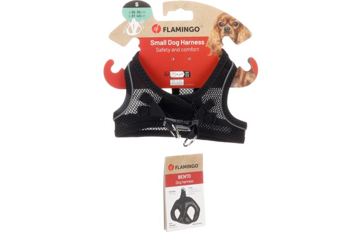 Flamingo Harness Step&Go Bento Black