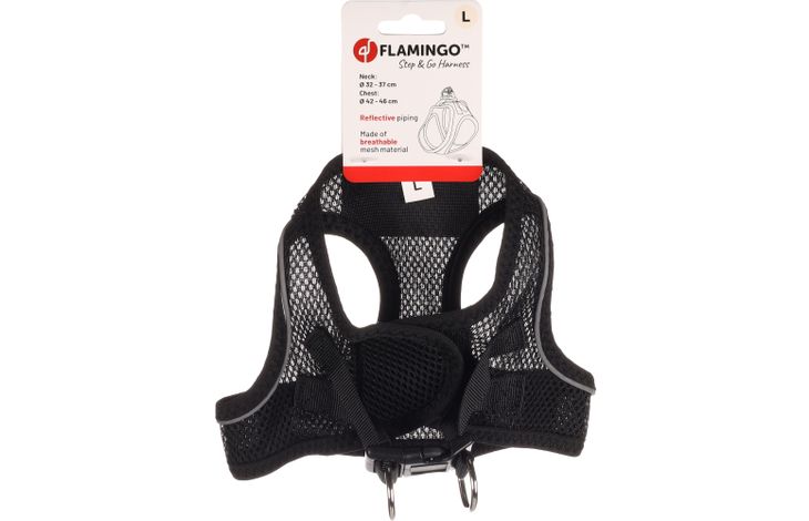 Flamingo Harness Step&Go Bento Black