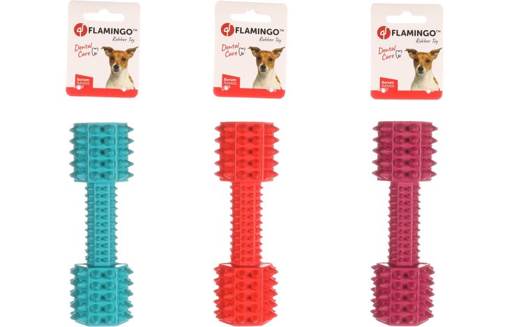 Flamingo Jouet Scrum Haltère Plusieurs couleurs