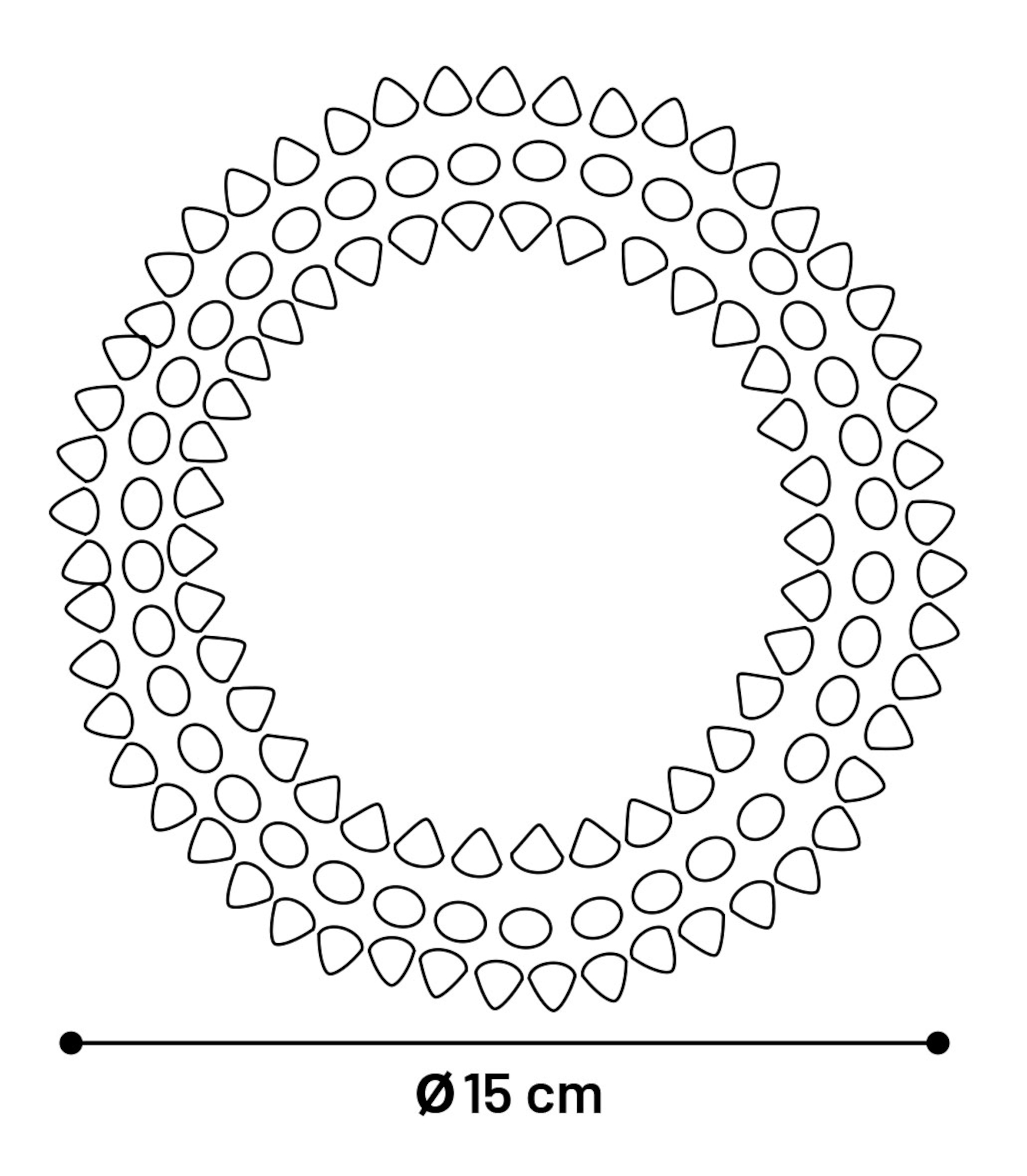 Flamingo Speelgoed Scrum Ring Meerdere kleuren