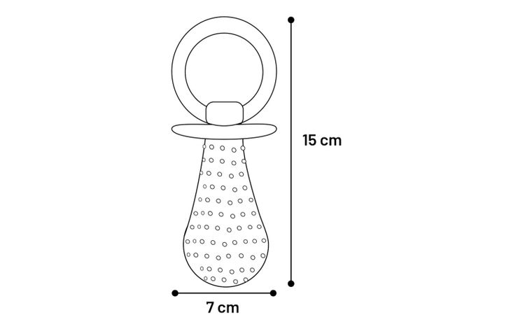Flamingo Jouet Scrum Tétine Plusieurs couleurs