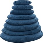 Kussen Celeste Ovaal Donkerblauw