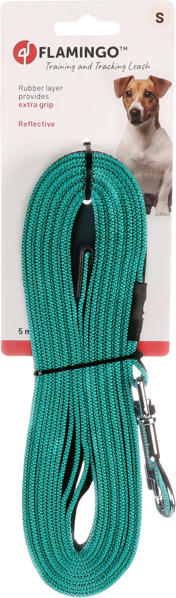 Flamingo Training and tracking leash Xeno Turquoise