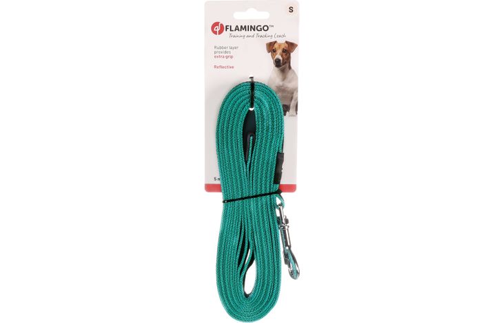 Flamingo Training and tracking leash Xeno Turquoise