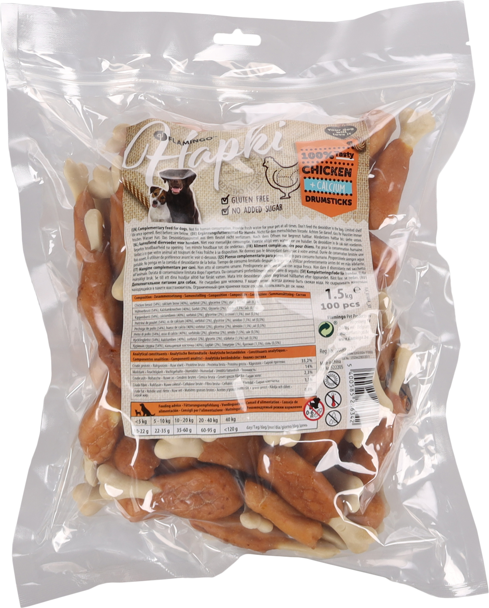 Flamingo Snacks Hapki Drumstick with chicken 