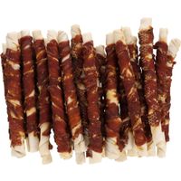 Flamingo Snacks R'Hide Stick  mit Ente 25cm 80gr / 25 st 2kg