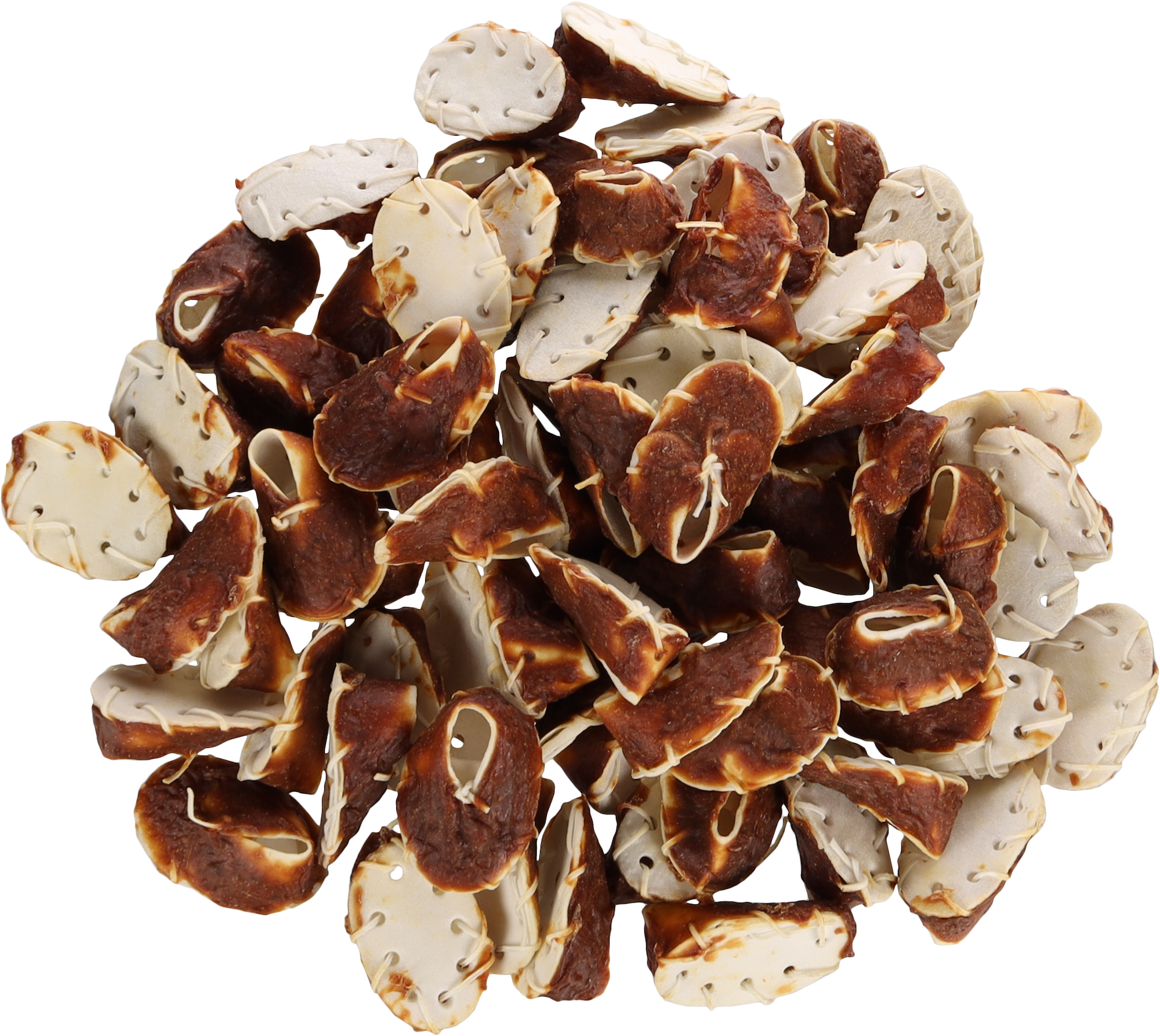 Flamingo Snacks R'Hide Shoe White with duck 6-8cm 1,12kg