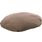 Coussin Panama Ovale Taupe