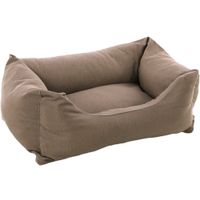 Flamingo Panier Panama Rectangle Taupe