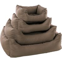 Flamingo Panier Panama Rectangle Taupe