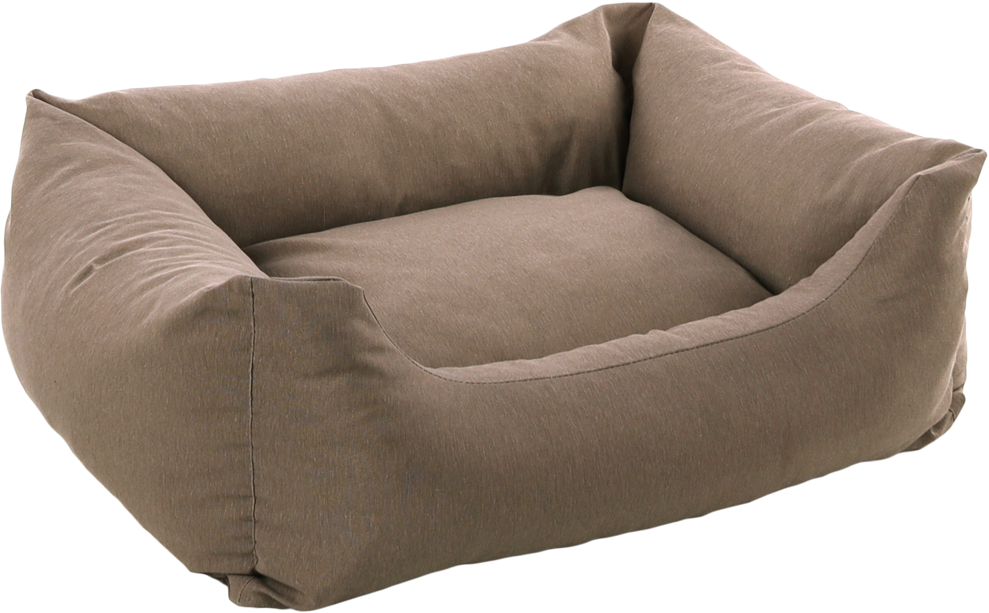 Flamingo Basket Panama Rectangle Taupe