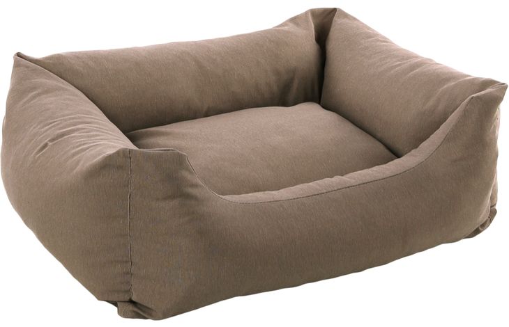 Flamingo Basket Panama Rectangle Taupe