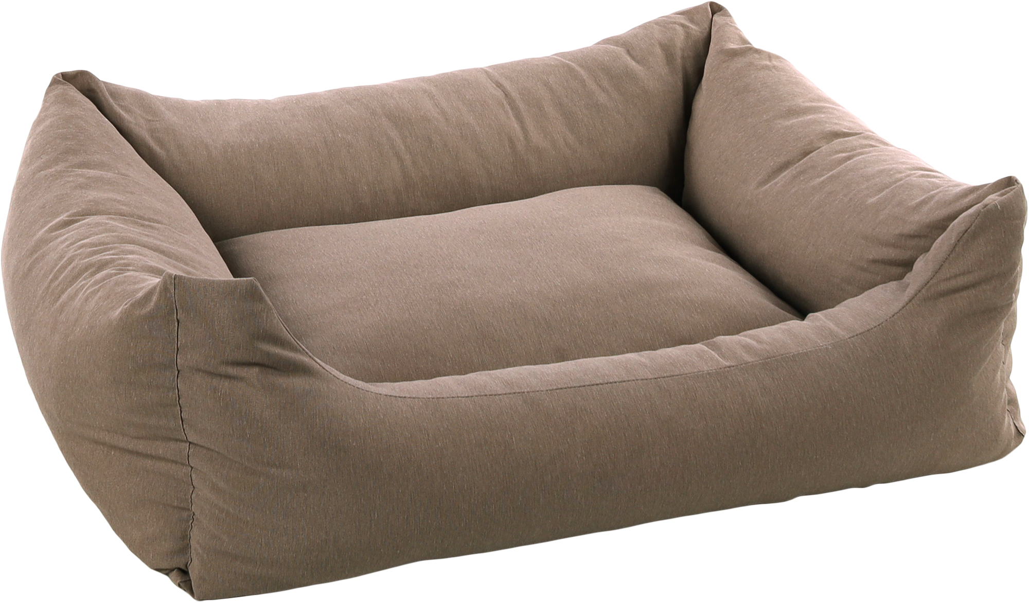 Flamingo Basket Panama Rectangle Taupe