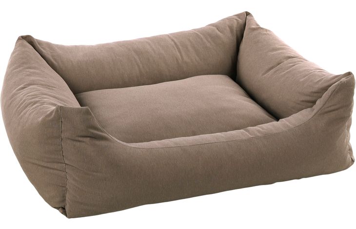 Flamingo Basket Panama Rectangle Taupe