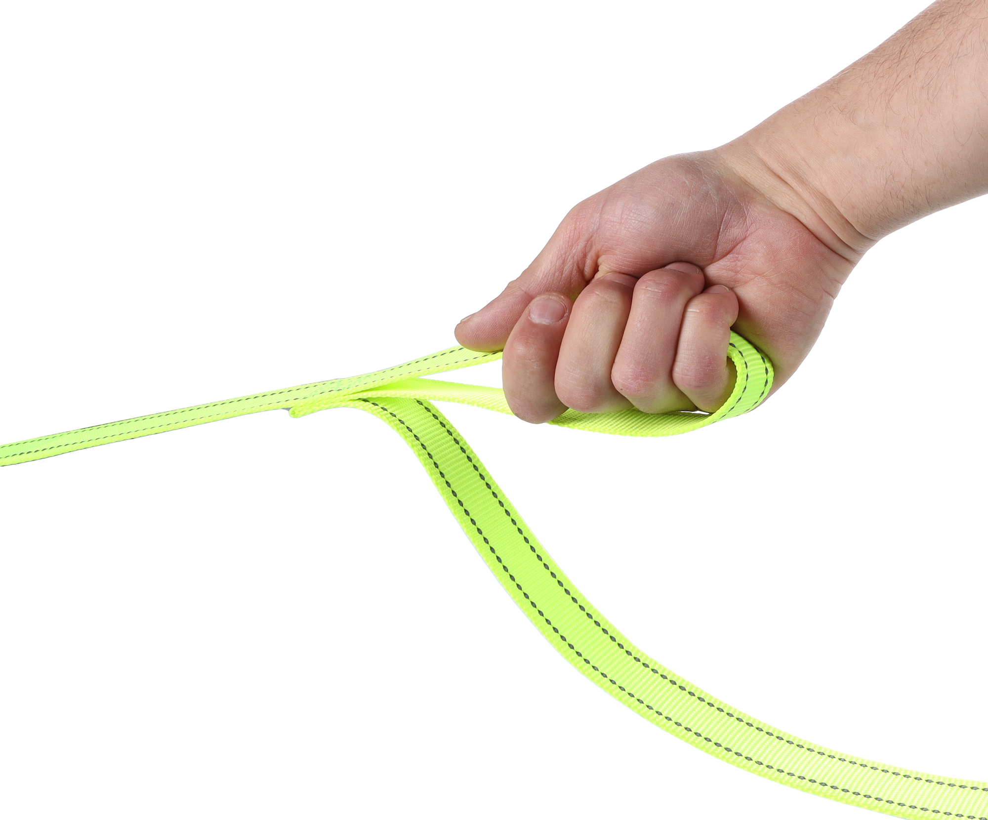 Flamingo Correa para running con correa para cintura Stoffel Amarillo fluo