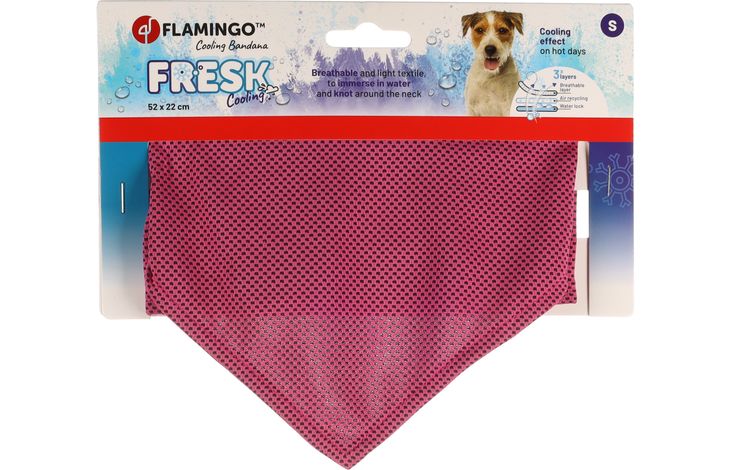 Flamingo Bandana di raffreddamento Fresk Inou Rosa