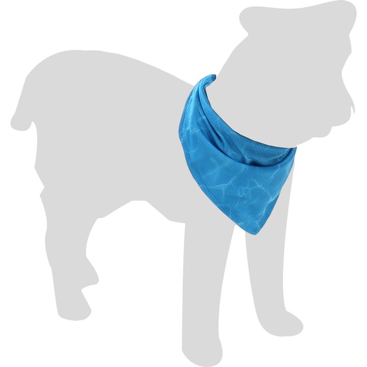 Koelbandana Fresk Inou Blauw | 522254 | Flamingo Pet Products