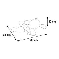 Flamingo Spielzeug Fanto Elefant Grau