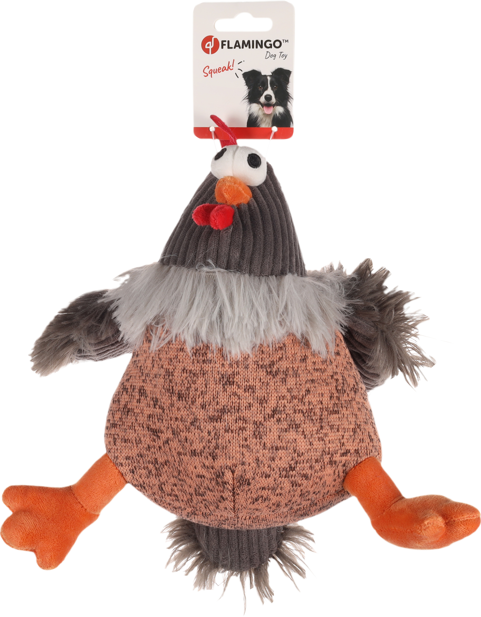 Toy Tucky Chicken Orange | 522288 | Flamingo Pet Products