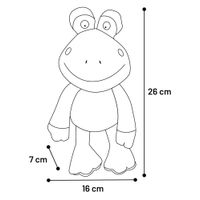 Flamingo Toy Kermi Frog Lime green