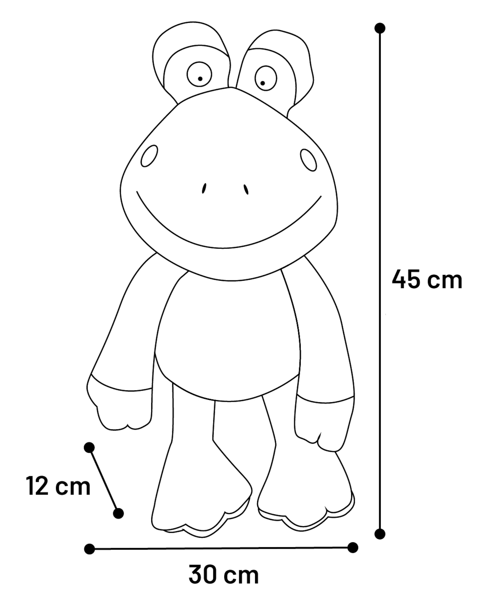 Flamingo Giocattolo Kermi Rana Verde lime