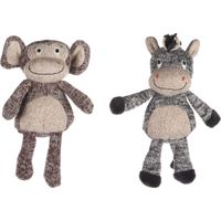 Flamingo Toy Chita Monkey & Zebra Multiple colours