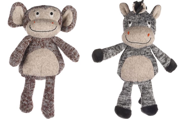 Flamingo Toy Chita Monkey & Zebra Multiple colours