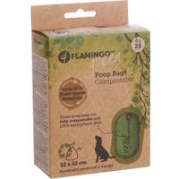 Flamingo Poop bag Cardun Green