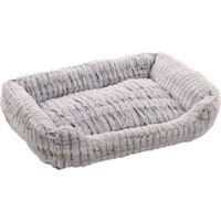 Flamingo Basket Stella Rectangle Grey & White