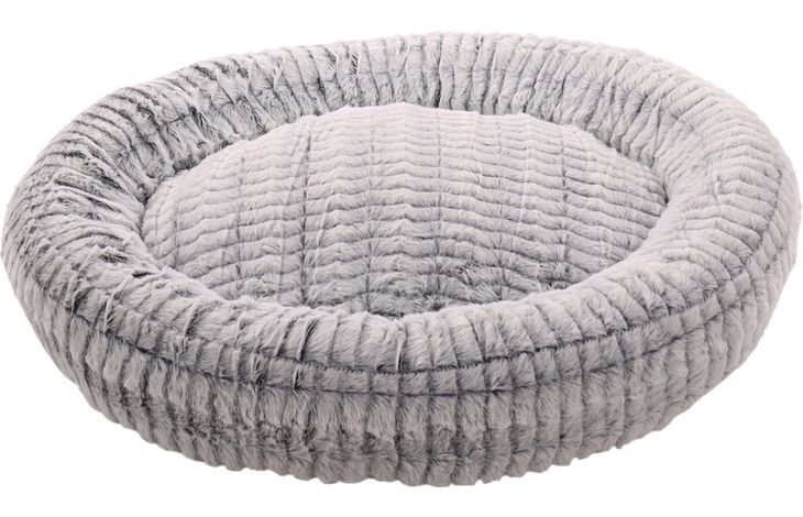 Flamingo Basket Stella Round Grey & White